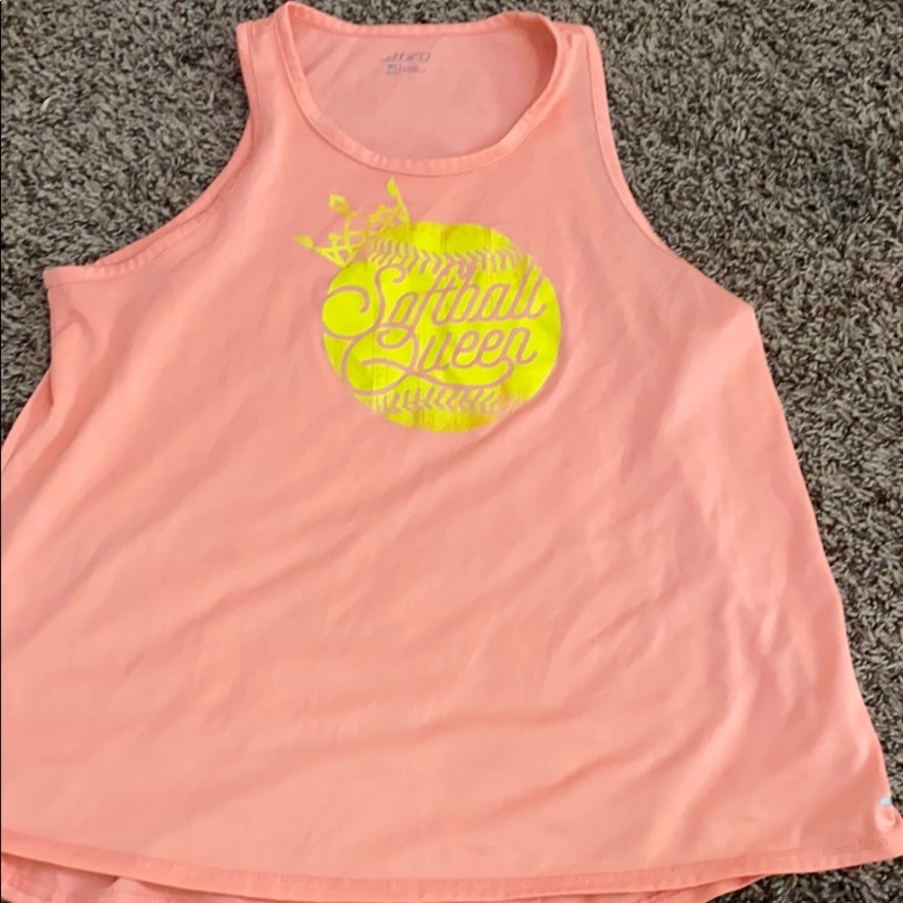 “softball queen” tank top